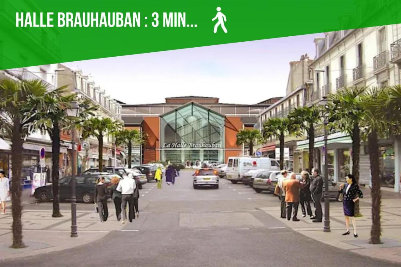 Le Voltaire -2 Chambres- 70M2- Hypercentre-Parking-Wifi Fibre- Nouvelle Literie Tarbes Esterno foto